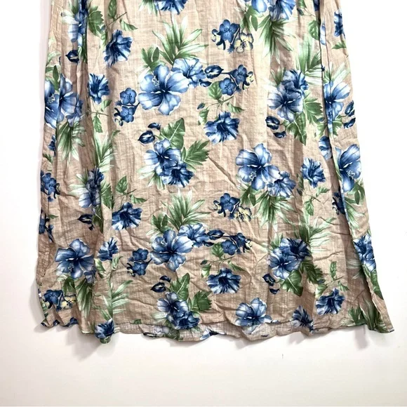 NWT Tylho Floral Cotton Midi Dress Size Small - Picture 8 of 12